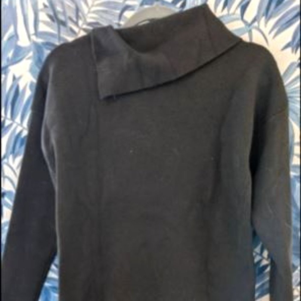 Asymmetrical Collar Sweater